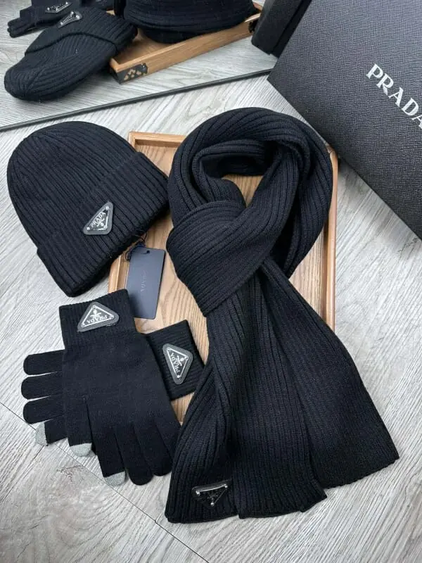 prada hat and echapres and glove set s_1255632